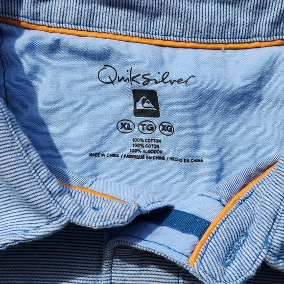 - Quicksilver SS pocketed Polo Shirt men's size XL - Picture 3 of 3